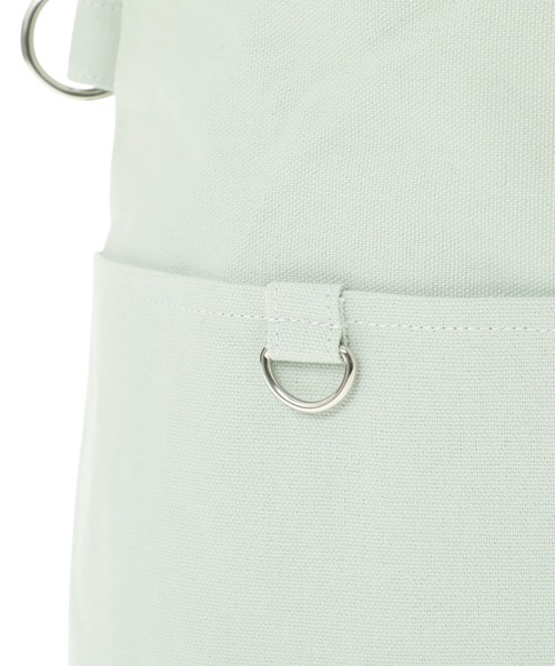 Manhattan Portage（マンハッタンポーテージ）の「BROOKHAVEN TOTE BAG CANVAS LIGHT 26（トートバッグ・レディース・グレー/グリーン・MEDIUM）」の12枚目の写真