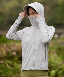 SAISON DE PAPILLON | 【2026SS新作】UPF50+ 冷感素材 UVカットパーカー長袖ラッシュガード 日焼け止めパーカー フーデットきれいめカジュアル(パーカー)