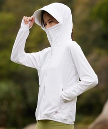 SAISON DE PAPILLON（セゾンドパピヨン）の「【2026SS新作】UPF50+ 冷感素材 UVカットパーカー長袖ラッシュガード 日焼け止めパーカー フーデットきれいめカジュアル（パーカー）」