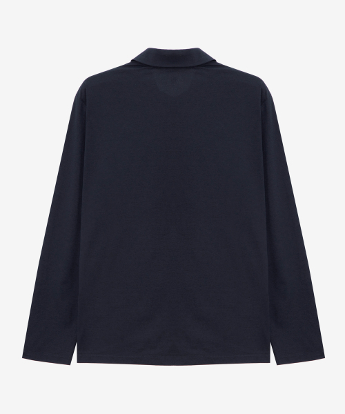 MINDBRIDGE(マインドブリッジ)の「ドゥグッド_ソロナカラーTシャツ - 2カラー(ポロシャツ・メンズ・カーキ/ダークグレー・100/110/95/105)」の6枚目の写真
