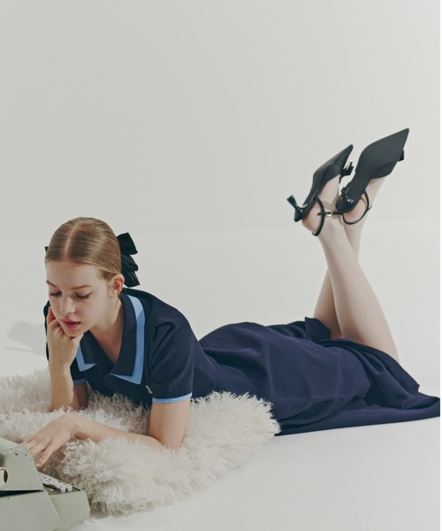 JILL by JILL STUART（ジルバイジルスチュアート）の「ダブル襟半袖