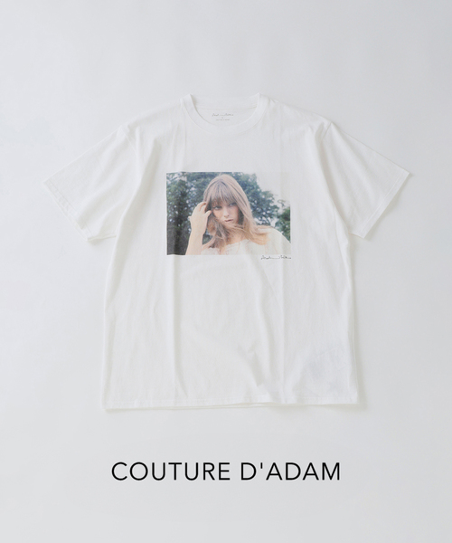 Couture d'adam（クチュールドアダム）の「COUTURE D’ADAM (クチュール ド アダム) Jane Tシャツ（Tシャツ/カットソー・メンズ・ブラック/ホワイト・40/42）」の2枚目の写真