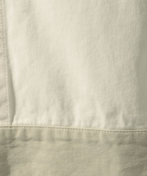 niko and...（ニコアンド）の「【NATOKii(ネイトゥーキー)】ワークシャツジャケット（ブルゾン・メンズ・オフホワイト/オリーブ・MEDIUM/LARGE）」の17枚目の写真