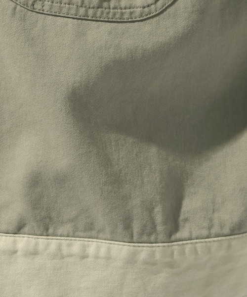 niko and...（ニコアンド）の「【NATOKii(ネイトゥーキー)】ワークシャツジャケット（ブルゾン・メンズ・オフホワイト/オリーブ・MEDIUM/LARGE）」の18枚目の写真