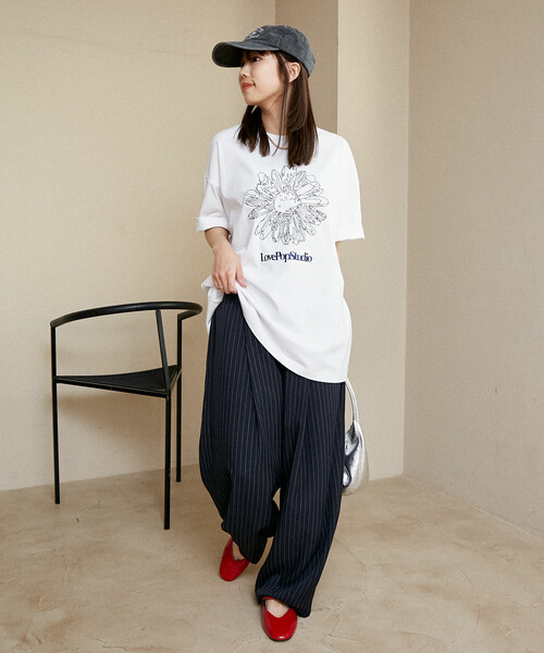 PUBLUX(パブリュクス)の「PUBLUX/パブリュクス LOVE POP STUDIO イージー スラックス パンツ 限定展開(スラックス・メンズ・ブラック/ネイビー/グレー/ライトグレー・LARGE/MEDIUM/SMALL)」の21枚目の写真