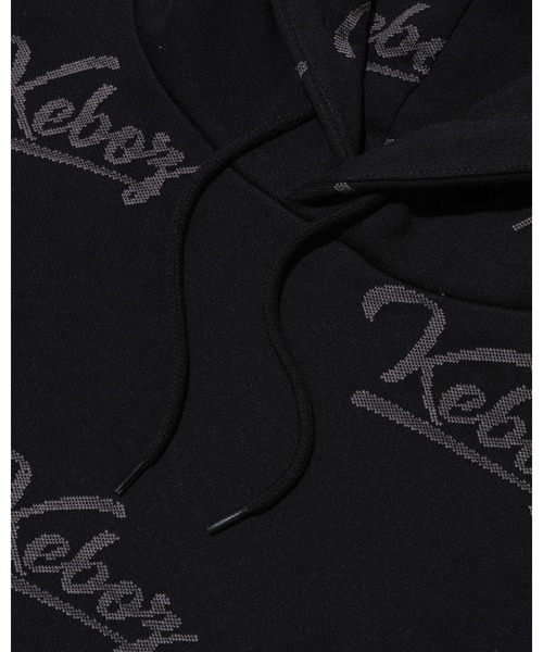 KEBOZ（ケボズ）の「ICON MULTI LOGO SWEAT HOODIE（パーカー・メンズ・グレー/ブラック/ネイビー・XL/2XL/L/M/S）」の8枚目の写真