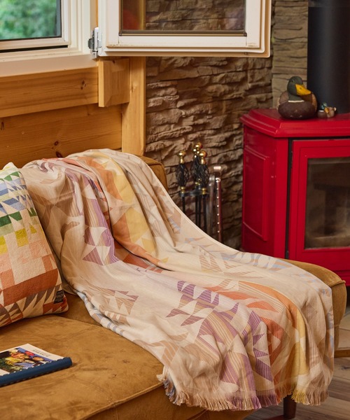 PENDLETON(ペンドルトン)の「PENDLETON/ペンドルトン サンシーカートラベルタオル(タオル・レディース・コーラル/アクア/アイボリー・FREE)」の1枚目の写真