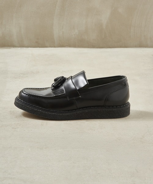FRED PERRY(フレッドペリー)の「【FRED PERRY】George Cox Tassel Loafer Leather/ジョージコックス タッセルローファー SB8355(ローファー・メンズ・ブラック・28cm/27cm/26cm/25cm/24cm/23cm)」の12枚目の写真