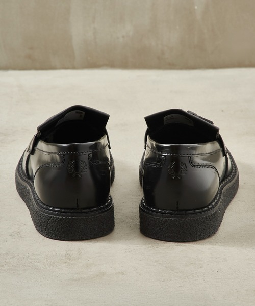 FRED PERRY(フレッドペリー)の「【FRED PERRY】George Cox Tassel Loafer Leather/ジョージコックス タッセルローファー SB8355(ローファー・メンズ・ブラック・28cm/27cm/26cm/25cm/24cm/23cm)」の13枚目の写真