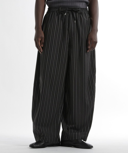 HARE(ハレ)の「【SET UP対応】PAJAMAワイドパンツ(HARE)(スラックス・メンズ・ブルー/ブラック・FREE)」の2枚目の写真