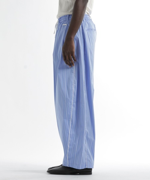 HARE(ハレ)の「【SET UP対応】PAJAMAワイドパンツ(HARE)(スラックス・メンズ・ブルー/ブラック・FREE)」の14枚目の写真