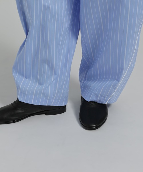 HARE(ハレ)の「【SET UP対応】PAJAMAワイドパンツ(HARE)(スラックス・メンズ・ブルー/ブラック・FREE)」の19枚目の写真