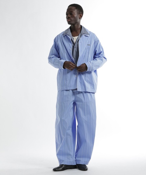 HARE(ハレ)の「【SET UP対応】PAJAMAワイドパンツ(HARE)(スラックス・メンズ・ブルー/ブラック・FREE)」の20枚目の写真