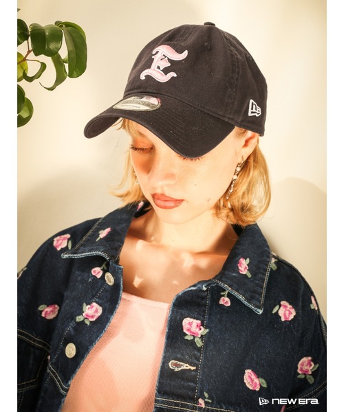 NEW ERA(ニューエラ)の「【NEW ERA×EVRIS】E MOTIF 9TWENTY(キャップ・レディース・アイボリー/ネイビー・FREE)」の13枚目の写真