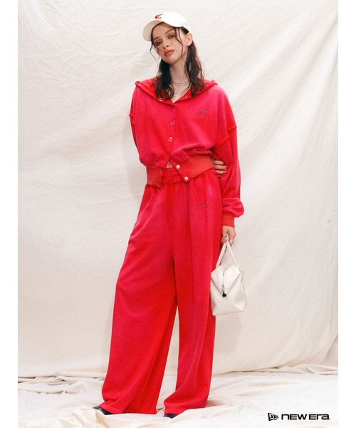 NEW ERA(ニューエラ)の「【NEW ERA×EVRIS】E MOTIF 9TWENTY(キャップ・レディース・アイボリー/ネイビー・FREE)」の7枚目の写真