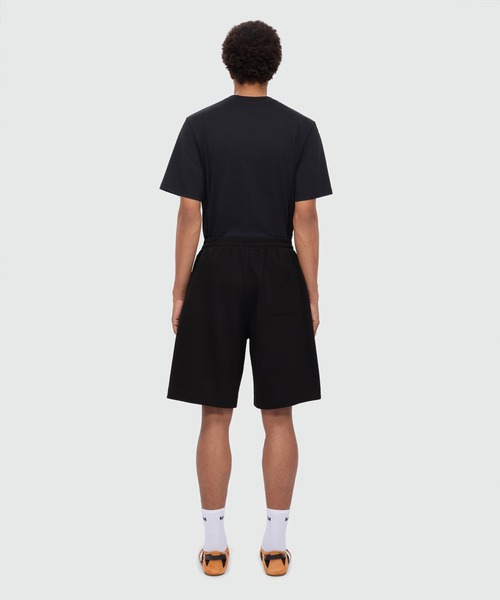 MSGM(エムエスジーエム)の「【NEW】TheMwave 刺繍ロゴ バミューダパンツ(スウェットパンツ・メンズ・ブラック・M/S)」の3枚目の写真