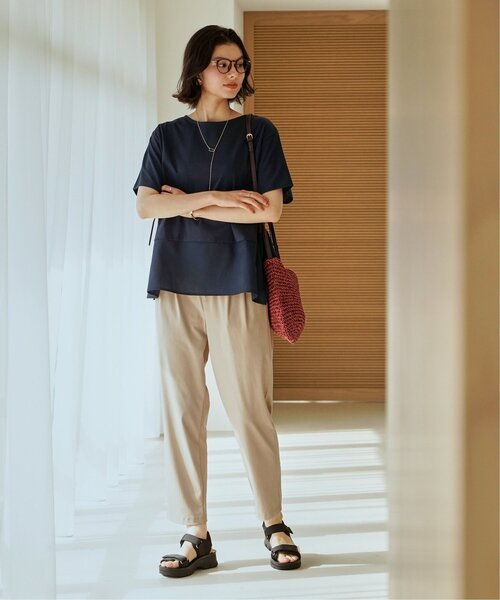 ikka(イッカ)の「雑材こま編み2WAYショルダーバッグ(ショルダーバッグ・レディース・ブルー/ピンク/ブラウン/ブラック・FREE)」の17枚目の写真