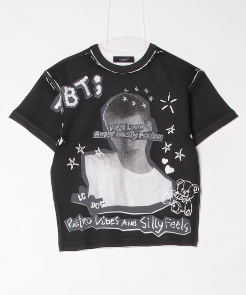 LCDC TM(エルシーディーシーティーエム)の「PRINTED T-SHIRT(Tシャツ/カットソー・レディース・Black・S/M)」の3枚目の写真