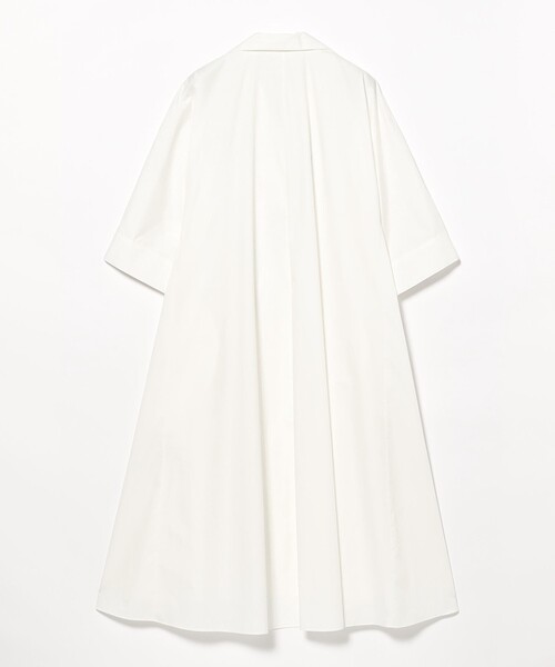 EFFE BEAMS(エッフェビームス)の「オープンカラー シャツ ドレス(ワンピース・レディース・ホワイト/その他4/ネイビー・ONE SIZE)」の13枚目の写真