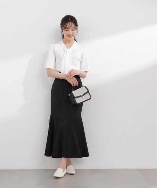 PROPORTION BODY DRESSING（プロポーションボディドレッシング）の「３ＷＡＹタイ付きニット / 1216170408（ニット/セーター・レディース・ホワイト/ライトグリーン/ネイビー/イエロー・MEDIUM/SMALL）」の17枚目の写真