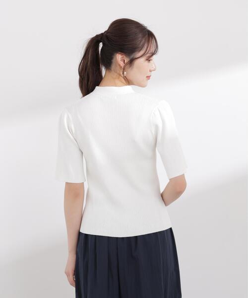 PROPORTION BODY DRESSING（プロポーションボディドレッシング）の「３ＷＡＹタイ付きニット / 1216170408（ニット/セーター・レディース・ホワイト/ライトグリーン/ネイビー/イエロー・MEDIUM/SMALL）」の21枚目の写真