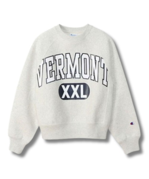Champion(チャンピオン)の「Champion REVERSE WEAVE(R) ラグランスリーブスウェットトレーナー(スウェット・レディース・パープル/グリーン/ホワイト/グレー/ブラック/オートミール・M/L)」の4枚目の写真