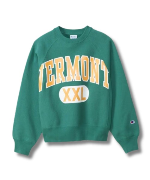 Champion(チャンピオン)の「Champion REVERSE WEAVE(R) ラグランスリーブスウェットトレーナー(スウェット・レディース・パープル/グリーン/ホワイト/グレー/ブラック/オートミール・M/L)」の5枚目の写真