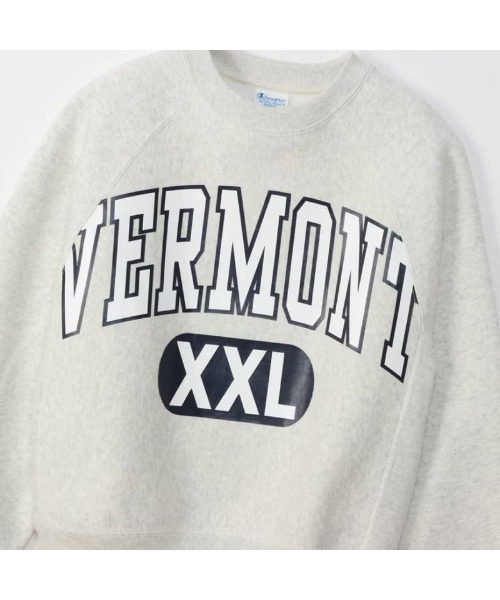 Champion(チャンピオン)の「Champion REVERSE WEAVE(R) ラグランスリーブスウェットトレーナー(スウェット・レディース・パープル/グリーン/ホワイト/グレー/ブラック/オートミール・M/L)」の10枚目の写真