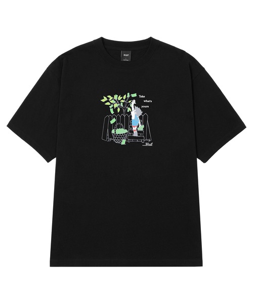 HUF(ハフ)の「TAKE YOURS TEE(Tシャツ/カットソー・メンズ・ブラック/ホワイト・XXL/XL/L/M/S)」の5枚目の写真