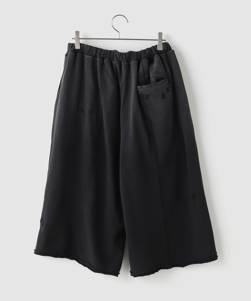 F-LAGSTUF-F(フラグスタフ)の「F-LAGSTUF-F/フラグスタフ BORO SWEAT SHORTS(その他パンツ・メンズ・グレー/ピンク/ブラック・X-LARGE/LARGE)」の4枚目の写真