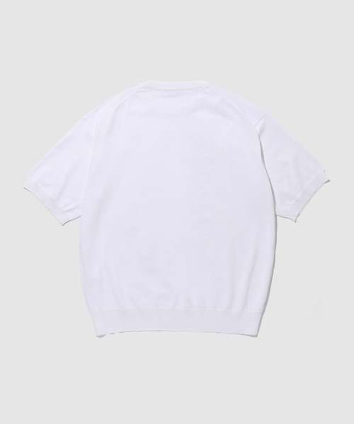 URBAN COLLECTION(アーバンコレクション)の「URBAN COLECTION 綿タッチニットTシャツ(ニット/セーター・メンズ・ホワイト/ブラック/グレー・S/M/L/XL)」の13枚目の写真