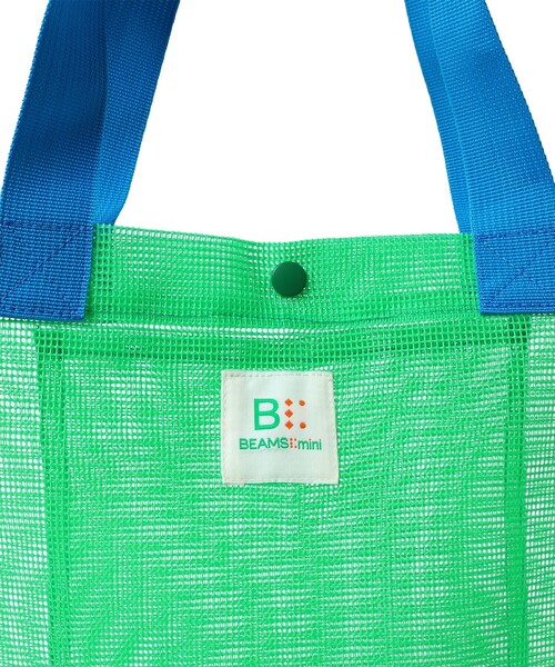 BEAMS mini(ビームスミニ)の「プールバッグ プチプラ キッズ レジャー アウトドア(トートバッグ・キッズ・グリーン/ピンク・ONE SIZE)」の12枚目の写真