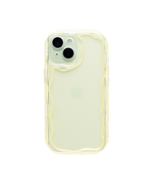 Hamee(ハミィ)の「iPhone 17/17 Pro/16/15 専用 PHONEAR ウェーブスタイル スマホケース(スマホケース/カバー・レディース・クリアブルー/クリアグリーン/シルバー/クリア/クリアイエロー/ピンク・iPhone 15/iPhone 16/iPhone 17/iPhone 17 Pro)」の18枚目の写真
