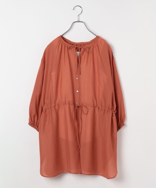 LEPSIM(レプシィム)の「着回し5分袖ブラウス《2点セット》 639519【KKfashion紹介アイテム】(シャツ/ブラウス・レディース・ライトパープル/オレンジ系その他/オフホワイト/グレー系その他/ブラック・FREE)」の5枚目の写真
