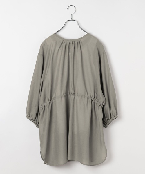 LEPSIM(レプシィム)の「着回し5分袖ブラウス《2点セット》 639519【KKfashion紹介アイテム】(シャツ/ブラウス・レディース・ライトパープル/オレンジ系その他/オフホワイト/グレー系その他/ブラック・FREE)」の6枚目の写真