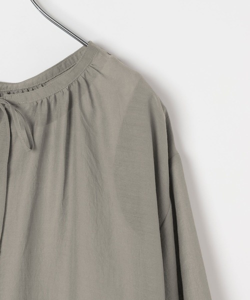LEPSIM(レプシィム)の「着回し5分袖ブラウス《2点セット》 639519【KKfashion紹介アイテム】(シャツ/ブラウス・レディース・ライトパープル/オレンジ系その他/オフホワイト/グレー系その他/ブラック・FREE)」の8枚目の写真