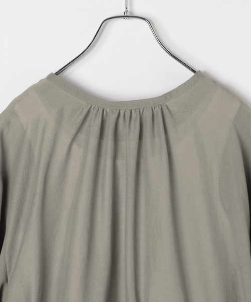 LEPSIM(レプシィム)の「着回し5分袖ブラウス《2点セット》 639519【KKfashion紹介アイテム】(シャツ/ブラウス・レディース・ライトパープル/オレンジ系その他/オフホワイト/グレー系その他/ブラック・FREE)」の11枚目の写真