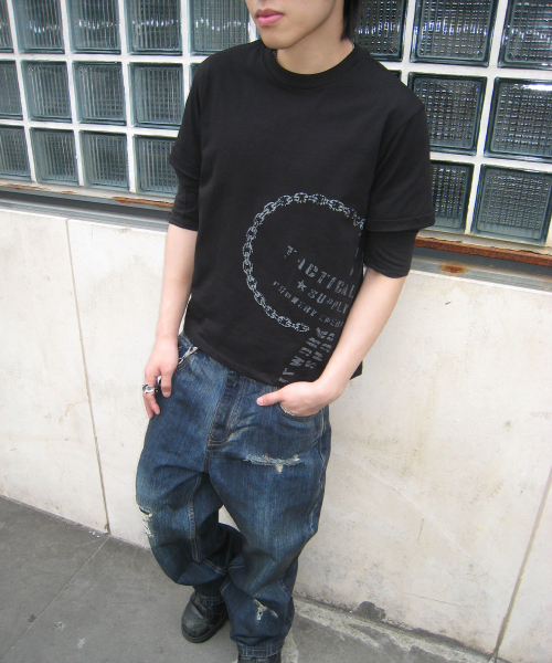 KICHUL(キチョル)の「Low Chain T-shirt (Black)(Tシャツ/カットソー・レディース・その他・LARGE/MEDIUM/SMALL)」の10枚目の写真