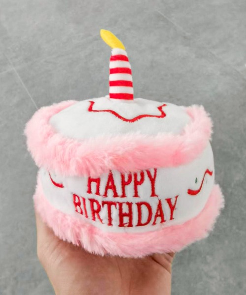 aimoha(アイモハ)の「ケーキ型ペットトイぬいぐるみ(ペット用おもちゃ・レディース・ピンク・FREE)」の3枚目の写真