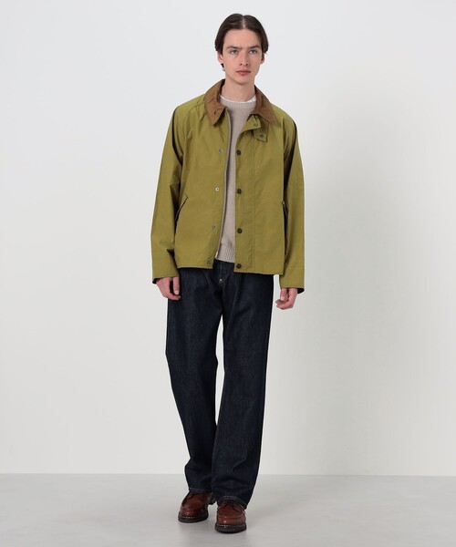 Barbour（バブアー）の「Barbour TRASPORT コットンブルゾン（ブルゾン・メンズ・ライトブルー/カーキ/ブラック・40/38/36）」の4枚目の写真