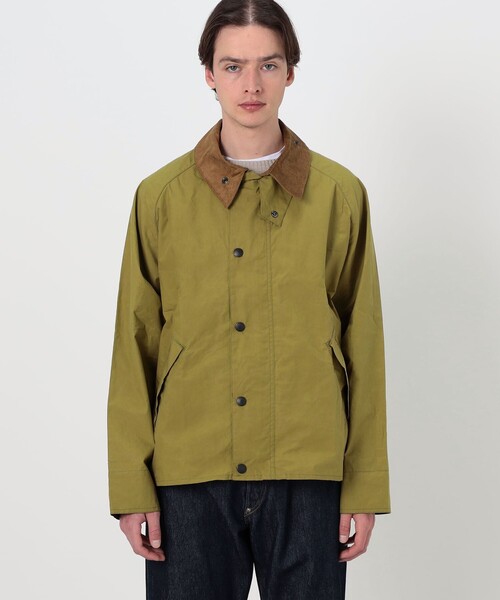 Barbour（バブアー）の「Barbour TRASPORT コットンブルゾン（ブルゾン・メンズ・ライトブルー/カーキ/ブラック・40/38/36）」の6枚目の写真
