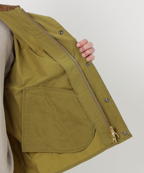 Barbour（バブアー）の「Barbour TRASPORT コットンブルゾン（ブルゾン・メンズ・ライトブルー/カーキ/ブラック・40/38/36）」の9枚目の写真