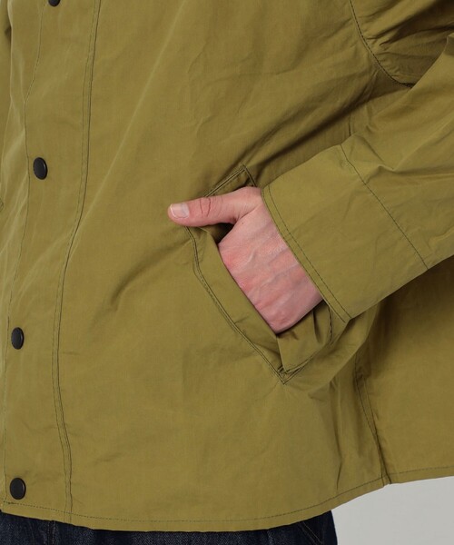 Barbour（バブアー）の「Barbour TRASPORT コットンブルゾン（ブルゾン・メンズ・ライトブルー/カーキ/ブラック・40/38/36）」の12枚目の写真