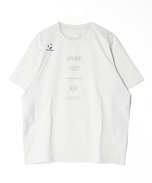 MoveSport(ムーブスポーツ)の「【別注】ムーブスポーツ 半袖Tシャツ 限定コラボ(Tシャツ/カットソー・メンズ・グリーン/グレー/チャコールグレー・M/L/LL/3L)」の14枚目の写真