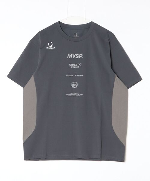 MoveSport(ムーブスポーツ)の「【別注】ムーブスポーツ 半袖Tシャツ 限定コラボ(Tシャツ/カットソー・メンズ・グリーン/グレー/チャコールグレー・M/L/LL/3L)」の13枚目の写真