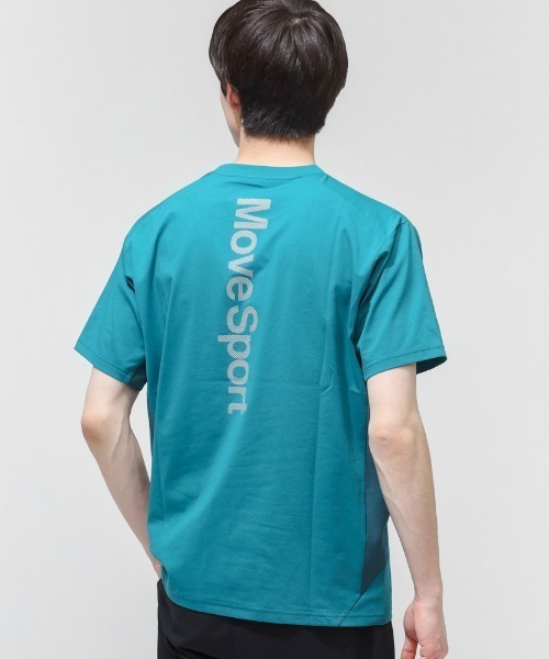 MoveSport(ムーブスポーツ)の「【別注】ムーブスポーツ 半袖Tシャツ 限定コラボ(Tシャツ/カットソー・メンズ・グリーン/グレー/チャコールグレー・M/L/LL/3L)」の5枚目の写真