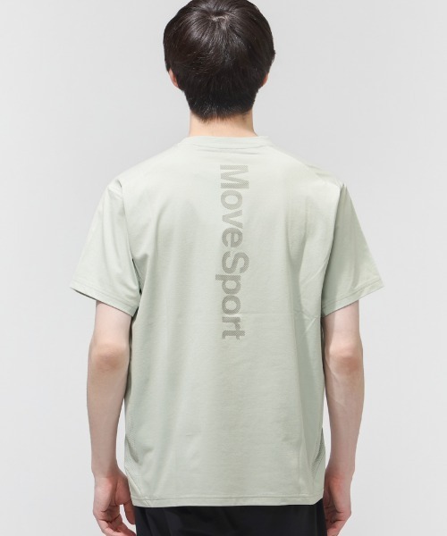 MoveSport(ムーブスポーツ)の「【別注】ムーブスポーツ 半袖Tシャツ 限定コラボ(Tシャツ/カットソー・メンズ・グリーン/グレー/チャコールグレー・M/L/LL/3L)」の11枚目の写真