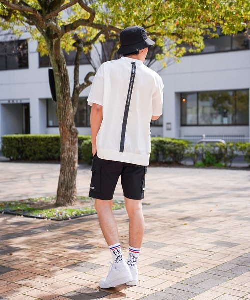 LUXE/R GOLF(ラグジュ ゴルフ)の「(RM)【LUXE/R GOLF】ストレッチ クロス ピンタック カーゴ ショートパンツ(カーゴパンツ・メンズ・ベージュ/ブラック/カーキ/チャコールグレー・LARGE/X-LARGE/MEDIUM)」の12枚目の写真