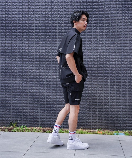 LUXE/R GOLF(ラグジュ ゴルフ)の「(RM)【LUXE/R GOLF】ストレッチ クロス ピンタック カーゴ ショートパンツ(カーゴパンツ・メンズ・ベージュ/ブラック/カーキ/チャコールグレー・LARGE/X-LARGE/MEDIUM)」の15枚目の写真