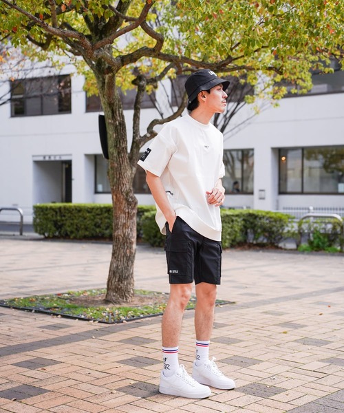 LUXE/R GOLF(ラグジュ ゴルフ)の「(RM)【LUXE/R GOLF】ストレッチ クロス ピンタック カーゴ ショートパンツ(カーゴパンツ・メンズ・ベージュ/ブラック/カーキ/チャコールグレー・LARGE/X-LARGE/MEDIUM)」の18枚目の写真